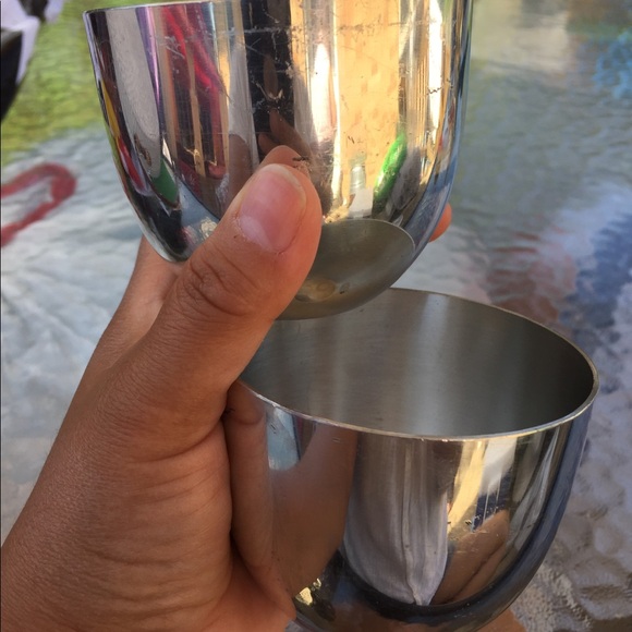 Two Stieff pewter P50 Jefferson cup ATC - Picture 3 of 4